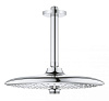 Картинка анонса товара «верхний душ grohe euphoria 260 smartcontrol с полочным душевым кронштейном 142 мм, хром (26460000)»