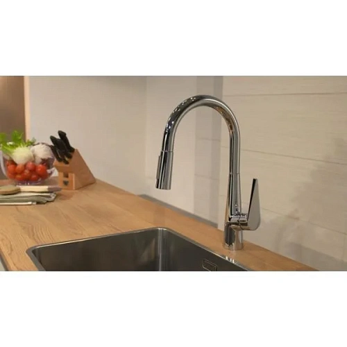 Смеситель для кухни hansgrohe Talis S 72813000 Смеситель для кухни hansgrohe Talis S 72813000