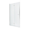 Картинка анонса товара «душевая дверь new trendy new soleo l 80x195 d-0131a хром»