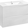 Тумба под раковину Vincea Mia 800 подвесная, 2 выкатных ящика soft close, G.White VMC-2MC800GW Тумба под раковину Vincea Mia 800 подвесная, 2 выкатных ящика soft close, G.White VMC-2MC800GW