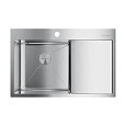 Кухонная мойка Omoikiri Akisame 78-IN-L нерж.сталь/нержавеющая сталь 4973060 Кухонная мойка Omoikiri Akisame 78-IN-L нерж.сталь/нержавеющая сталь 4973060