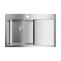Кухонная мойка Omoikiri Akisame 78-IN-L нерж.сталь/нержавеющая сталь 4973060 Кухонная мойка Omoikiri Akisame 78-IN-L нерж.сталь/нержавеющая сталь 4973060