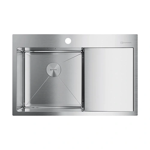 Кухонная мойка Omoikiri Akisame 78-IN-L нерж.сталь/нержавеющая сталь 4973060 Кухонная мойка Omoikiri Akisame 78-IN-L нерж.сталь/нержавеющая сталь 4973060