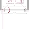 Душевая дверь BelBagno UNO-B-1-65-C-Cr Душевая дверь BelBagno UNO-B-1-65-C-Cr