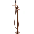 Смеситель для ванны ABBER Rund AF8715MRG напольный, розовое золото матовое Смеситель для ванны ABBER Rund AF8715MRG напольный, розовое золото матовое
