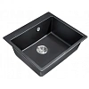 Кухонная мойка Milacio Murcia 60 Cuarzo (MC.77011), черный матовый