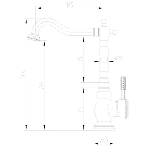 Смеситель для кухни Lemark Jasmine (LM6645ORB) Смеситель для кухни Lemark Jasmine (LM6645ORB)