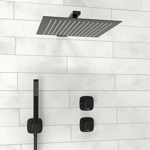 Душевая система WasserKRAFT A9151.264.219.162.327.242.217 встраиваемая черный Душевая система WasserKRAFT A9151.264.219.162.327.242.217 встраиваемая черный