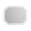 Картинка анонса товара «зеркало belbagno spc-ott-1000-800-led-tch 12w 220-240v 1000x30x800 с подсветкой и сенсорным выключателем»