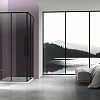 Душевой уголок Vincea Slim-N VSS-4SN900CGB, 900x900, черный, стекло тонированное Душевой уголок Vincea Slim-N VSS-4SN900CGB, 900x900, черный, стекло тонированное
