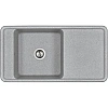 Кухонная мойка Aquaton Беллис 97 1A725132BS230 из литого мрамора, серый