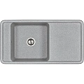Кухонная мойка Aquaton Беллис 97 1A725132BS230 из литого мрамора, серый Кухонная мойка Aquaton Беллис 97 1A725132BS230 из литого мрамора, серый