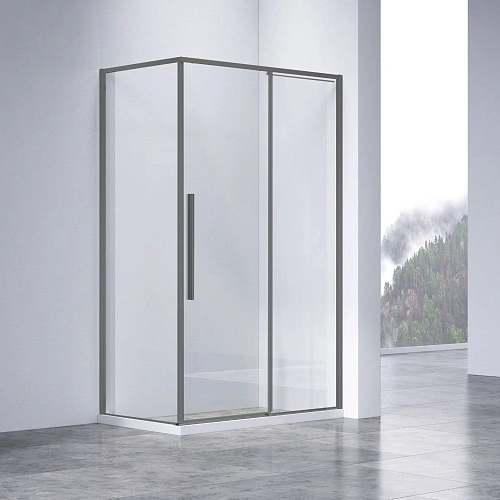 Душевой уголок Vincea Slim-N VSR-4SN9012CLGM 1200x900 вороненая сталь стекло прозрачное Душевой уголок Vincea Slim-N VSR-4SN9012CLGM 1200x900 вороненая сталь стекло прозрачное