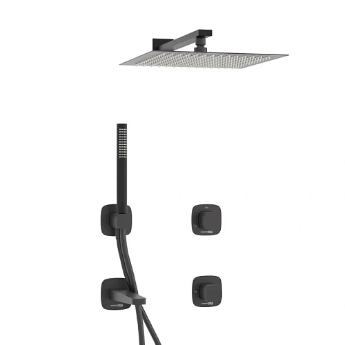 Душевая система WasserKRAFT A9151.265.315.219.162.327.242.217 встраиваемая черный Душевая система WasserKRAFT A9151.265.315.219.162.327.242.217 встраиваемая черный