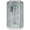 Душевая кабина Niagara Luxe NG-7702DW (1000x1000х2100) низкий поддон (15см) стенки белые Душевая кабина Niagara Luxe NG-7702DW (1000x1000х2100) низкий поддон (15см) стенки белые