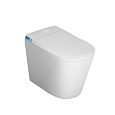 Детальная картинка товара «унитаз приставной grossman smart gr-pr-5702 (580х380х460) белый с сиденьем»