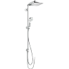 Душевая система hansgrohe Crometta E 240 1jet Showerpipe Reno EcoSmart 27289000