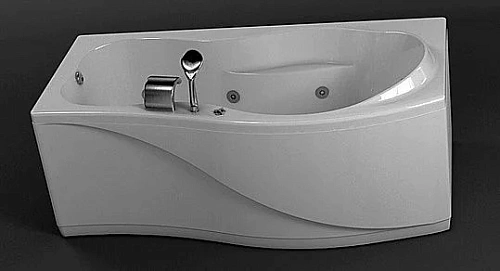 Акриловая ванна Aquanet Borneo 170x75/90 R (с каркасом) 00205284 Акриловая ванна Aquanet Borneo 170x75/90 R (с каркасом) 00205284