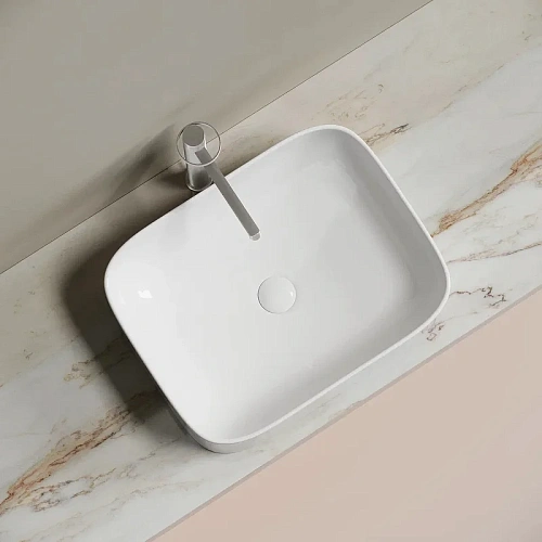 Раковина Ceramica Nova ELEMENT CN6052 белый накладная Раковина Ceramica Nova ELEMENT CN6052 белый накладная