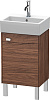 Картинка анонса товара «тумба под раковину duravit brioso br4430r1021 напольная 43 см орех темный»