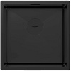 Картинка анонса товара «кухонная мойка paulmark next 44 uni, pm214444-mbn, матовый черный, 440х440мм 1,2мм»