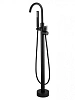 Смеситель для ванны Wonzon &amp; Woghand STICK напольный, черный матовый (WW-88649017-MB)