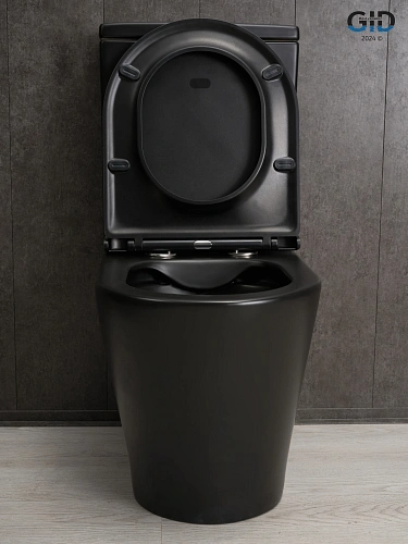 Унитаз напольный Gid Tn2189Bm 62248Y черный матовый 64.5x38.5x82.5 с крышкой микролифт Унитаз напольный Gid Tn2189Bm 62248Y черный матовый 64.5x38.5x82.5 с крышкой микролифт