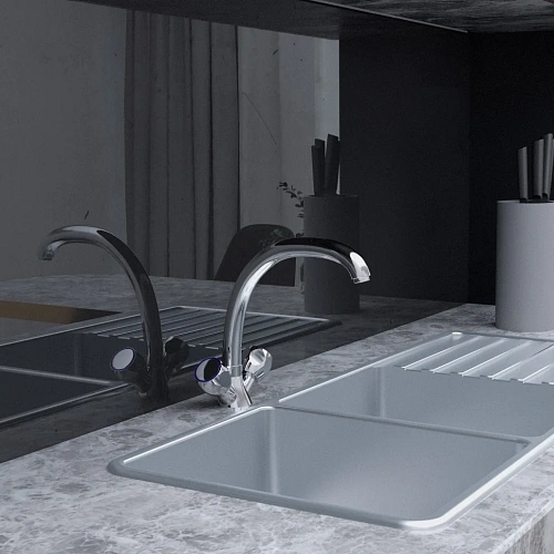 Смеситель для кухни Paini Primavera PRCR6433VEB90 Смеситель для кухни Paini Primavera PRCR6433VEB90