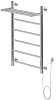 Полотенцесушитель электрический Aquanet Mauro 80х50 Тэн справа , с полкой 00282007