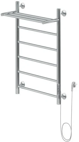 Полотенцесушитель электрический Aquanet Mauro 80х50 Тэн справа , с полкой 00282007 Полотенцесушитель электрический Aquanet Mauro 80х50 Тэн справа , с полкой 00282007
