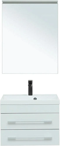 Тумба под раковину Aquanet Верона 58 New белый матовый 00272423 Тумба под раковину Aquanet Верона 58 New белый матовый 00272423