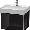 Тумба под раковину Duravit XSquare XS406104040 подвесная 58 см черный глянцевый Тумба под раковину Duravit XSquare XS406104040 подвесная 58 см черный глянцевый
