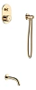 Душевая система Boheme TECH 154-G Gold встраиваемая