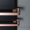 Полотенцесушитель электрический Allen Brau Infinity 120x44 00325631 с рейлингом 2.0 и креплением, медь брашированная Полотенцесушитель электрический Allen Brau Infinity 120x44 00325631 с рейлингом 2.0 и креплением, медь брашированная