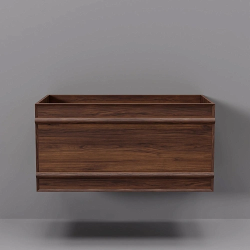 Тумба под раковину ArtDecco Bridget 80 ABR08W22S000 подвесная, черный орех Тумба под раковину ArtDecco Bridget 80 ABR08W22S000 подвесная, черный орех