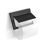 Держатель туалетной бумаги LANGBERGER BLACK EDITION 38041A-BP
