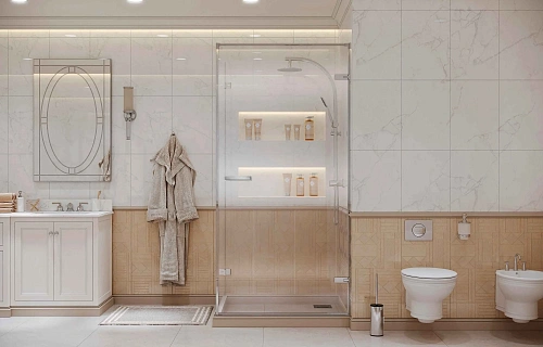 Душевой уголок Ambassador Abner 10011101R (900x900x2000) Душевой уголок Ambassador Abner 10011101R (900x900x2000)