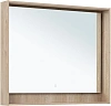 Зеркало Aquanet Милан 100 дуб светлый 00336406