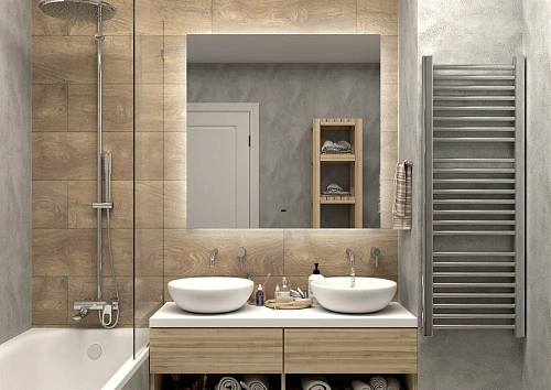 Зеркало DIWO Элиста 100x100 с подсветкой 543499 Зеркало DIWO Элиста 100x100 с подсветкой 543499