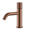 Картинка анонса товара «смеситель для раковины boheme stick 121-cb copper brushed diamond»