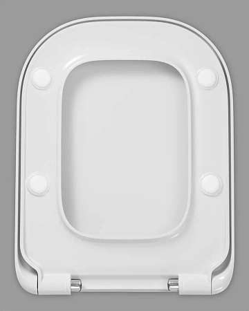 Крышка-сиденье Roca The Gap 801472001 Soft close петли хром Крышка-сиденье Roca The Gap 801472001 Soft close петли хром