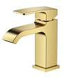 Смеситель для раковины Raglo R02.10.03, золотой сатин Смеситель для раковины Raglo R02.10.03, золотой сатин
