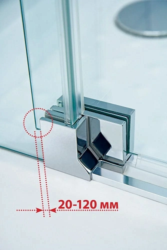 Душевой уголок CEZARES SLIDER-AH-2-70/80-100/110-C-Cr 70-80x100-110см стекло прозрачное, профиль хром Душевой уголок CEZARES SLIDER-AH-2-70/80-100/110-C-Cr 70-80x100-110см стекло прозрачное, профиль хром