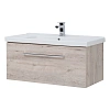 Тумба под раковину DREJA BIG INN, 100 см, подвесная, 1 ящик + выдвижной внутренний ящик, дуб кантри 77.0206D Тумба под раковину DREJA BIG INN, 100 см, подвесная, 1 ящик + выдвижной внутренний ящик, дуб кантри 77.0206D