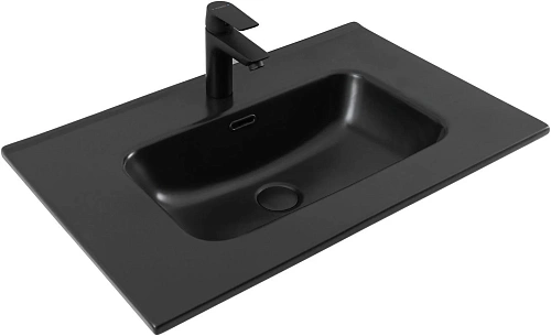 Раковина Aquanet Flat 70 черная матовая 00329254 Раковина Aquanet Flat 70 черная матовая 00329254