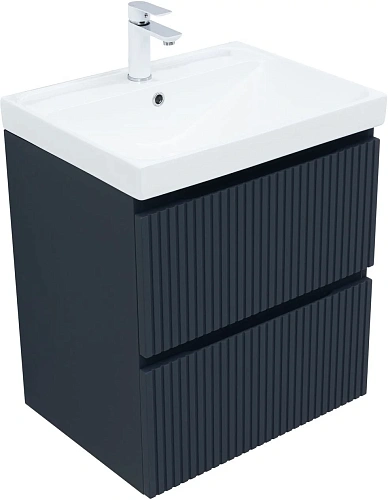 Тумба под раковину Aquanet Джейн Flat 60 маренго 00335427 подвесная Тумба под раковину Aquanet Джейн Flat 60 маренго 00335427 подвесная