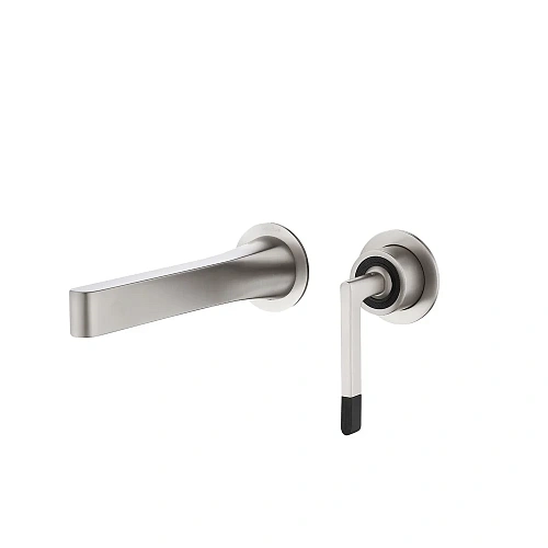 Смеситель для раковины Boheme Duo 165-NB NICKEL BRUSH Смеситель для раковины Boheme Duo 165-NB NICKEL BRUSH