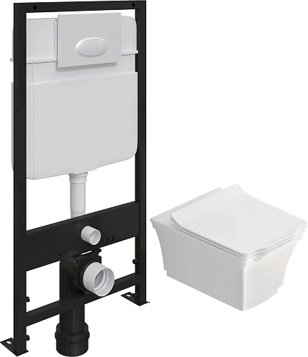 Комплект Унитаз подвесной STWORKI Хадстен SETK3304-0616-001-1-6000 с микролифтом + Система инсталляц 560171 Комплект Унитаз подвесной STWORKI Хадстен SETK3304-0616-001-1-6000 с микролифтом + Система инсталляц 560171