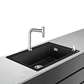 Кухонная мойка hansgrohe C51-F660-07, хром 43218000 со смесителем Кухонная мойка hansgrohe C51-F660-07, хром 43218000 со смесителем
