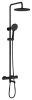 Душевая система Raglo R20.26.06 с термостатом, черный